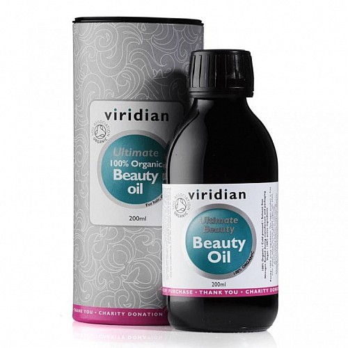 VIRIDIAN BEAUTY OIL 200 ML ORGANIC (Olej pre starostlivosť o vzhľad)