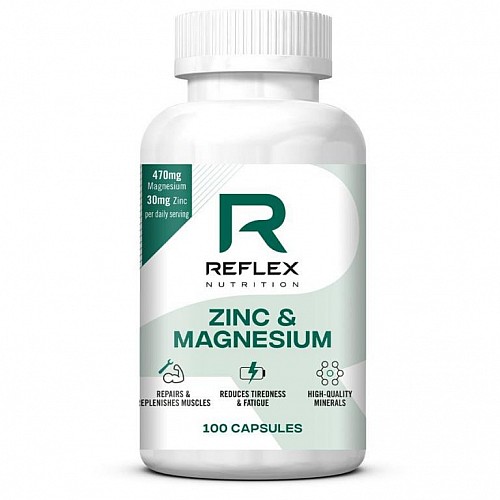 Reflex zinc & magnesium 100 kapslí