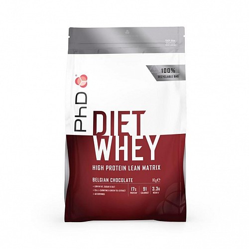 PhD NUTRITION DIET WHEY BELGICKÁ ČOKOLÁDA