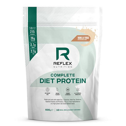 REFLEX NUTRITION COMPLETE DIET PROTEIN 600 G VANILKOVÝ FONDÁN