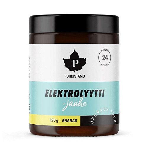 PUHDISTAMO ELECTROLYTE POWDER 120 G ANANÁS (zmes elektrolytov)