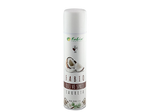 Fabio Kokosový olej v spreji LAURETA 300 ml