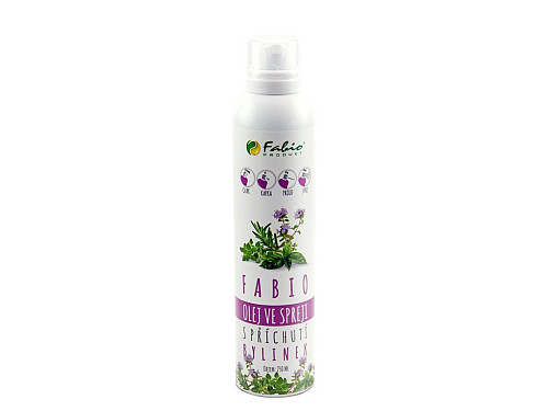Fabio Ochutený olej v spreji BYLINKY 250 ml
