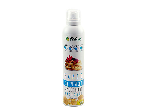 Fabio Ochutený olej v spreji MÁSLOVÝ 250 ml