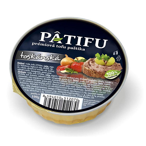 PATIFU PAŠTÉTA TOSKÁNSKA 100 G