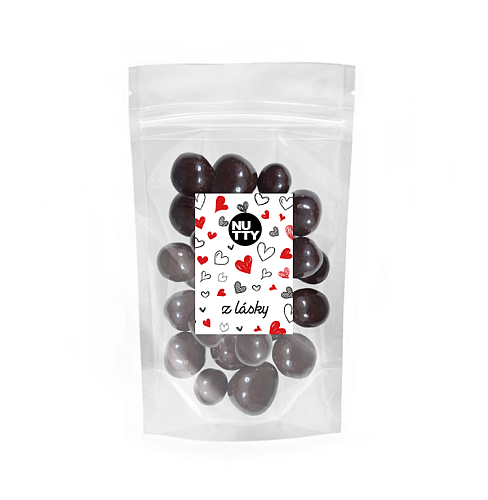 Z lásky Maliny lyofilizovanej v horkej čokoláde 250 g