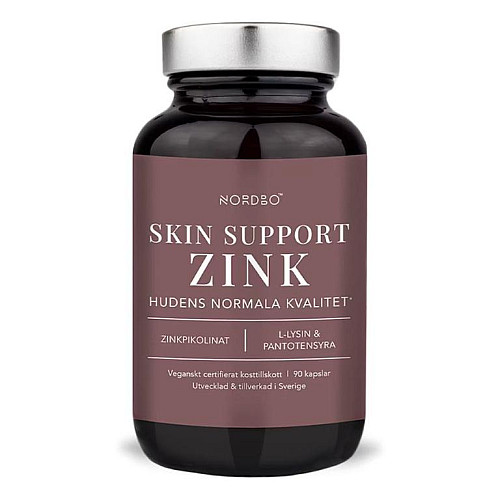 Nordbo Zink Skin Support 90 kapsúl