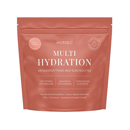 Nordbo Multi Hydration čučoriedka a vodný melón 100 g