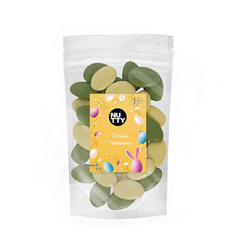NUTTY Veľká noc Chocomandis žltá a zelená 140 g