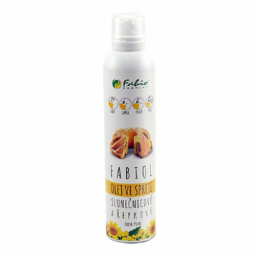 Fabio Repkový a slnečnicový olej v spreji 250 ml