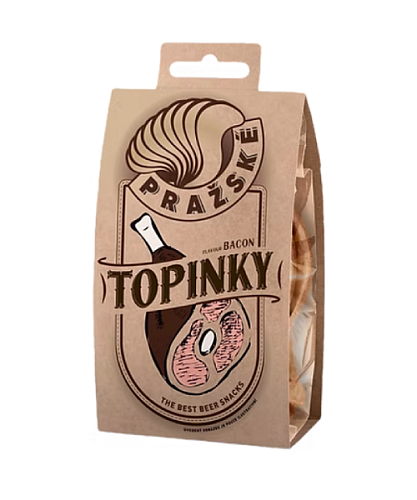 Pražské hrianky Hrianky s príchuťou slaniny 75 g