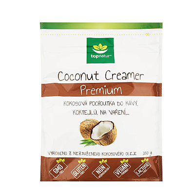 TOPNATUR Pochúťka Coconut Creamer Premium 150 g