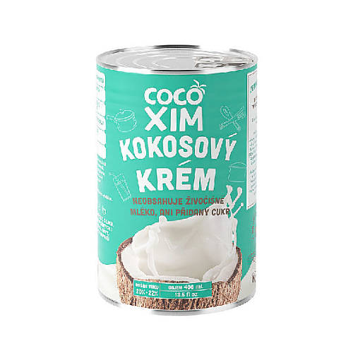 COCOXIM Krém kokosový na varenie plech 20-22% 400 ml