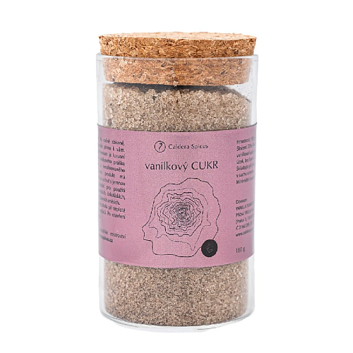 Caldera Spices Pravý vanilkový cukor 180 g