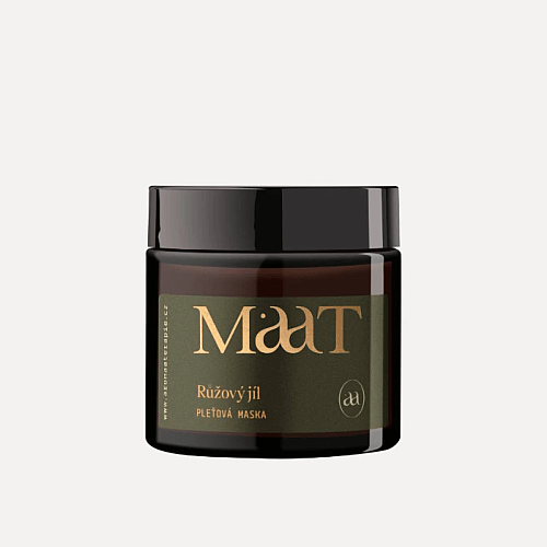 Maat Pleťová maska Ružový íl