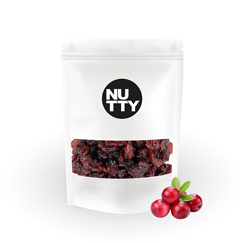 NUTTY Brusnice sušené natural (klikva) 300 g