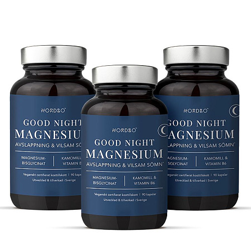 Nordbo Magnesium Good Night 90 kapsúl 2 1 ZADARMO