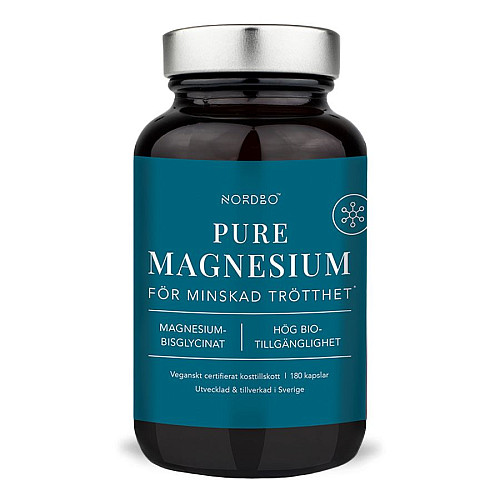 Nordbo Pure Magnesium 180 kapsúl (Horčík)