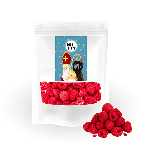 NUTTY Mikuláš Maliny lyofilizované (celé)