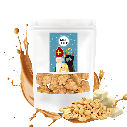 NUTTY Mikuláš Arašidové hrudky v slanom karameli 150 g