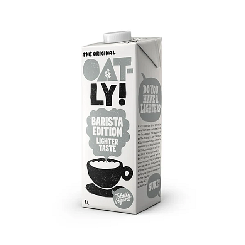 OATLY Nápoj ovsený Barista Lighter taste 1 l
