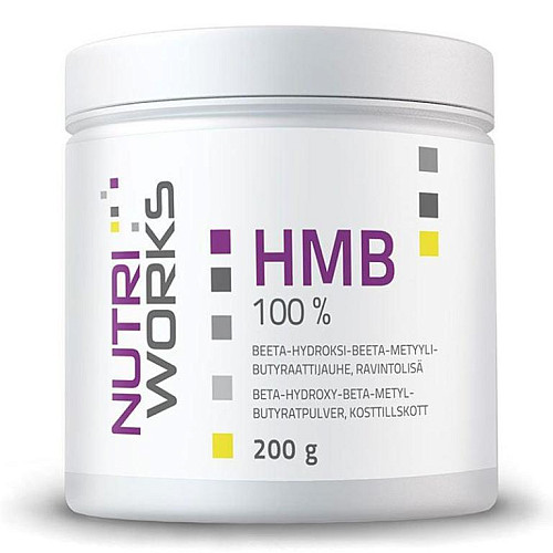 NutriWorks HMB (nárast sily a svalovej hmoty) 200 g