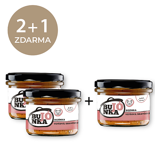 2+1 ZADARMO Bujónka Bravčová