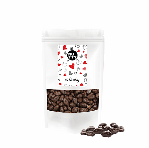NUTTY Z lásky Arašidy v horkej čokoláde 120 g