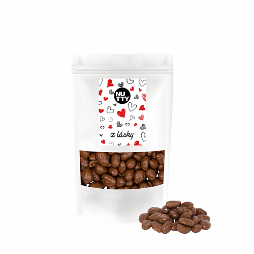 NUTTY Z lásky Arašidy v mliečnej čokoláde 120 g