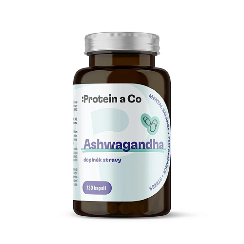 :Proteín a Čo Ashwagandha – 120 kapsúl