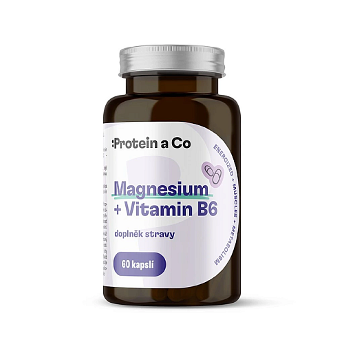 :Proteín a Čo Magnesium bisglycinát B6 60 kapsúl