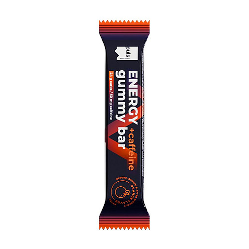 PULS Nutrition Energy Gummy Bar Caffeine 30g orange