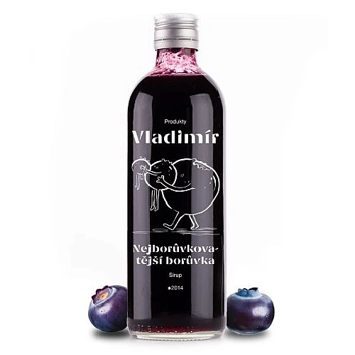 Sirupy Vladimír - Najčučoriedkovejšia čučoriedka 0,5 l