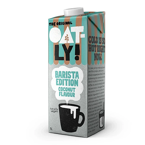 OATLY Nápoj ovsený Barista s kokosovou príchuťou 1 l