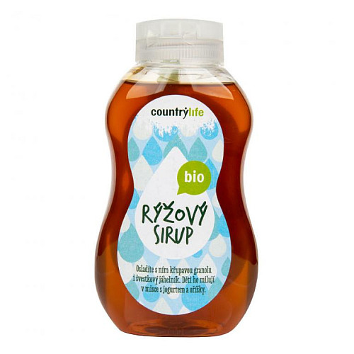 Country Life Sirup ryžový BIO 250 ml