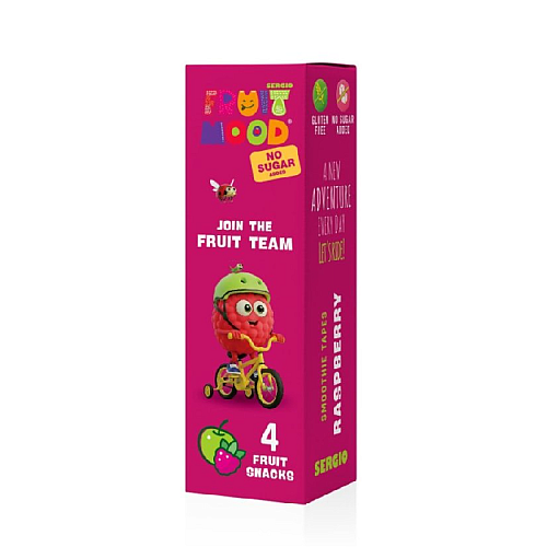 Fruit Mood Ovocný plátok MALINA 4 x 10 g