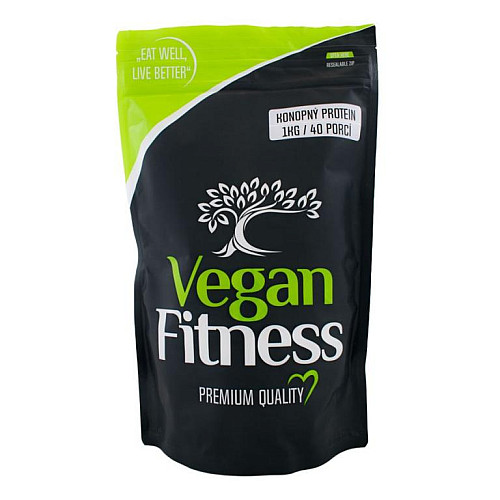 Vegan Fitness konopný proteín 1 kg