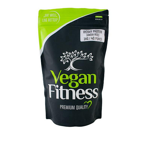 VEGAN FITNESS RYŽOVÝ PROTEIN 1 KG