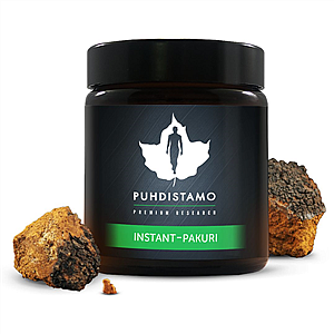 PUHDISTAMO INSTANT CHAGA POWDER 28 G (Instantné huba Chaga)