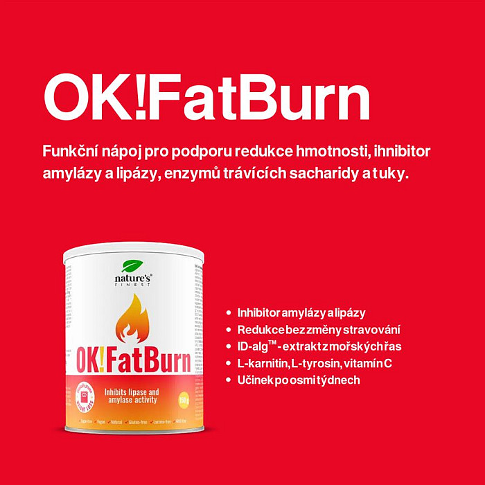NATURE'S FINEST OK! FAT BURN 150 G Balíček zdraví