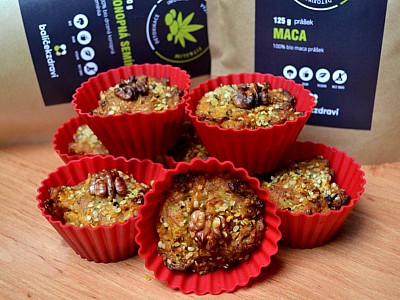 Mrkvové muffiny (VEGAN)