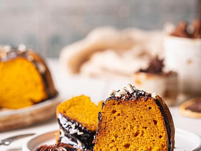 Podzimní dýňová bábovka