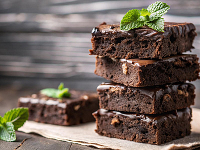 Fazuľové brownies