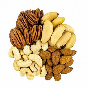 NUTTY Mix orieškov premium (kešu, pekanové, para, mandle) XXL