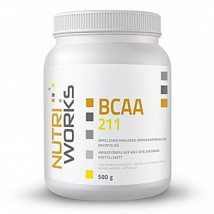 NUTRIWORKS BCAA 2:1:1 500 G POMARANČ