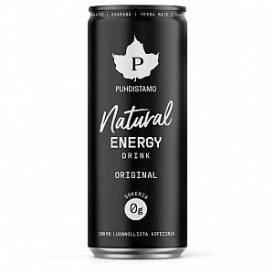Puhdistamo natural energy drink drink 330 ml original