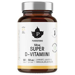 Puhdistamo Super Vitamín D 2000 aj pri 60 kapsulách
