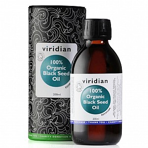 Viridian Black Seed Oil 200 ml Organic (Bio olej z egyptskej čiernej rasce)