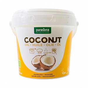 Purasana Coconut oil BIO 0,5 l (Kokosový olej bez vône)