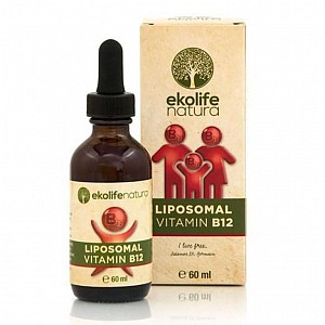 EKOLIFE NATURA LIPOSOMAL VITAMÍN B12 60 ML (Lipozomálny vitamín B12)